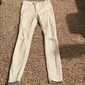 White Hollister Jeans